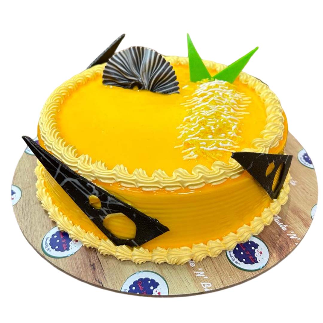  Mango Glaze Small Cake[500 g](Taste N Bite) 